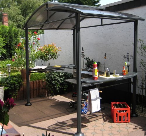 LECO 13800999 Grillpavillon Gr&ouml;&szlig;e 225 x 160 cm