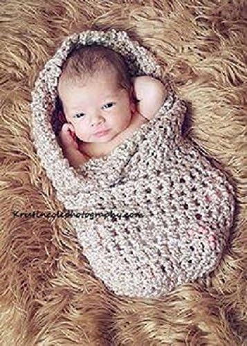 Newborn Swaddling Crochet Cocoon