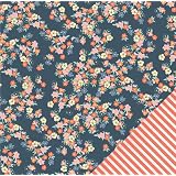 American Crafts Dear Lizzy Lucky Charm Pretty Poppies Paper