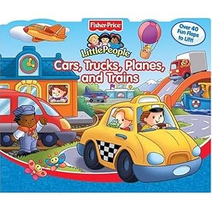 Little People Cars, Trucks, Planes, and Trains; My Little People Farm; My Little People School Bus (My Little People A Lift-the-Flap Play Book, 3 BOOK SET) [Board book]