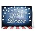 Note Card Cafe Patriotic Greeting Cards Set with Red Envelopes | 72 Pack | Blank Inside, Glossy Cover | Patriotic Phrases | For July Fourth, Christmas, Holidays, Birthdays, Thank Yous, Ceremonies