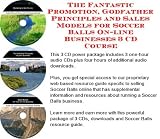 The Fantastic Promotion, Godfather Principles and Sales Models for Soccer Balls On-line Businesses 3 CD Course