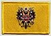 Écusson brodé Russie WWI Tsar Nicolas II - 8 x 6 cm