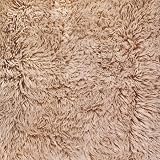 Flokati Area Rug by Hellenic (Natural Tan)