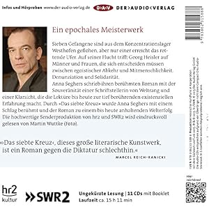 Das siebte Kreuz: Ungekürzte Lesung (11 CDs)