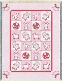Baby Baby Pink Throw - 48 x 35 Blanket/Throw