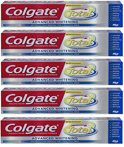 Colgate Total Plus Whitening Toothpaste, Twin Pack, 6 oz