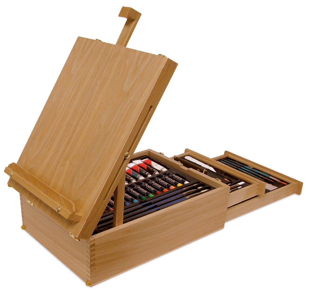 NEW Royal 104 Piece All Media Drawing Artist Easel Set Kit eBay