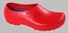 Alpro Clogs ''Jolly Fashion'' aus PU in rot Größe 38.0 mit normalem Fussbett und antistatik Sohle