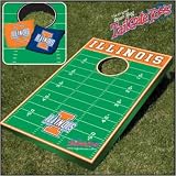 Illinois Fighting Illini NCAA Football Field Bean Bag Toss Game