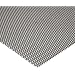 Hot Rolled Steel A36 Perforated Sheet, Staggered 0.125" Round Perfs, 0.1875" Center Spacing, 0.036" Thick, 12" Width, 24" Length