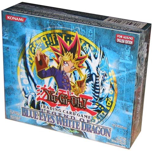 Childrens Toyshop  Toys : Yugioh Legend of Blue Eyes White Dragon Booster Pack