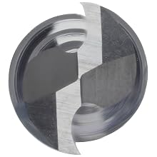 Onsrud Cutter 52-700 Solid Carbide Upcut Spiral O Flute Router Bit, Uncoated (Bright) Finish, 2 Flute, 22 Degree Helix