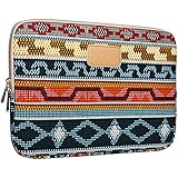 Dachee New Bohemian Style Canvas Fabric 17-17.3 Inch Laptop Sleeve Macbook / Macbook Pro / Macbook Air Sleeve Case Dell / Hp /Lenovo/sony/ Toshiba / Ausa / Acer /Samsun Ultrabook Bag Cover