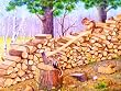 The Chipmunk Hotel 500pc Jigsaw Puzzle by Les Kouba