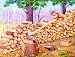 The Chipmunk Hotel 500pc Jigsaw Puzzle by Les Kouba
