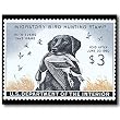 Nostalgic Federal Stamps Tin Sign : Federal Retriever Stamp