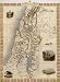 1800'S ANCIENT PALESTINE NAZARETH ARAB HOLY SEPULCHRE CHURCH JERUSALEM MAP SMALL VINTAGE POSTER REPRO