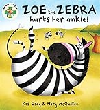Zoe the zebra hurts her ankle!