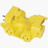 Cords, Wires & Accessories: Woods Ind. 827362 5-Outlet Adapter