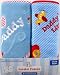 Baby : 2-Pack I Love Hooded Towels, Blue-Daddy