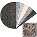 Firewood Olefin/Berber Half Round Hearth Rug - Harvest