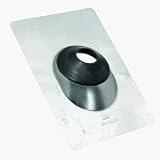 Oatey 11950 No-Caulk Flashing With Galvanized Metal Base