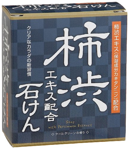 柿渋エキス配合石けん 80g