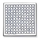Clear Crystal Compact Mirror