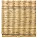 Cordless Woven Wood Bamboo Roman Shade Tortoise Shell (27x64)