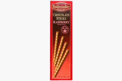 Rademaker Chocolate Sticks Raspberry Single Pack by Dorval Trading Co.