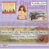 Emergence of Advertising in America: Advertising Ephemera Cd (4 Cd Set)