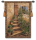 Tapestry Wall Hanging Tuscan Villa II - Medium Size [Kitchen]
