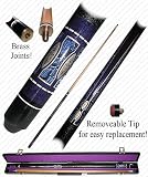 PURPLE MATRIX Designer Pool Stick - Billiards > Cue Sticks > Designer Hardwood