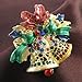 Soulbreezecollection Jewelry Green Red Ribbon Bow Jingle Bells Charm