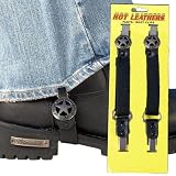 Hot Leathers Western Star Pants / Boot Clips Stirrups