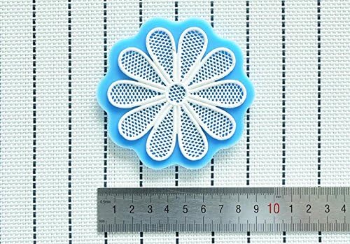 WilsonBaking Love Collection - Lacework Big Bride Lace Flower Style Silicone Fondant Lace Molds Serie - Fondant and Gum Paste Silicone Mold