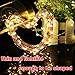 100 LED Solar Powered String Lights, Waterproof Copper Wire Starry Lights Flexible Decor Rope Lights EASY TO SHAPE Suitable for Outdoor Gardens Homes Dancing Christmas Party (Yellow)