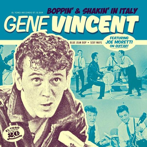 Album art for Boppin & Shakin in Italy by Gene Vincent