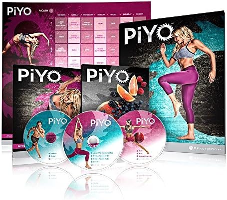 PiYo By Chalene Johnsons 5 Disc Complete Workout Set Program