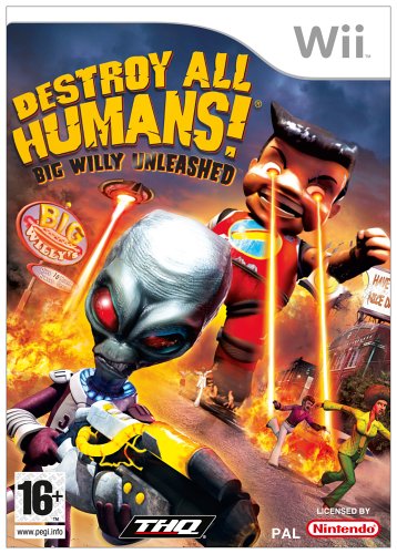 Childrens Toyshop  Video Games : Destroy All Humans! Big Willy Unleashed (Wii)