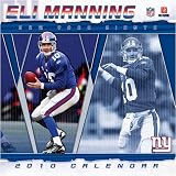 ELI MANNING (NEW YORK GIANTS) NFL 2010 12X12 Player Wall Calendar