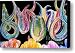 Dancing glass objects Canvas Print / Canvas Art - Artist Heiko Koehrer-Wagner