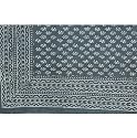 Home Interior Decorating Designer Bed Sheet Block Print In Cotton Twin Size (bssht663)