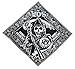 Sons of Anarchy Paisley Bandana - Black/White