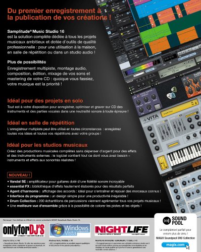 MAGIX Samplitude Music Studio - version 16