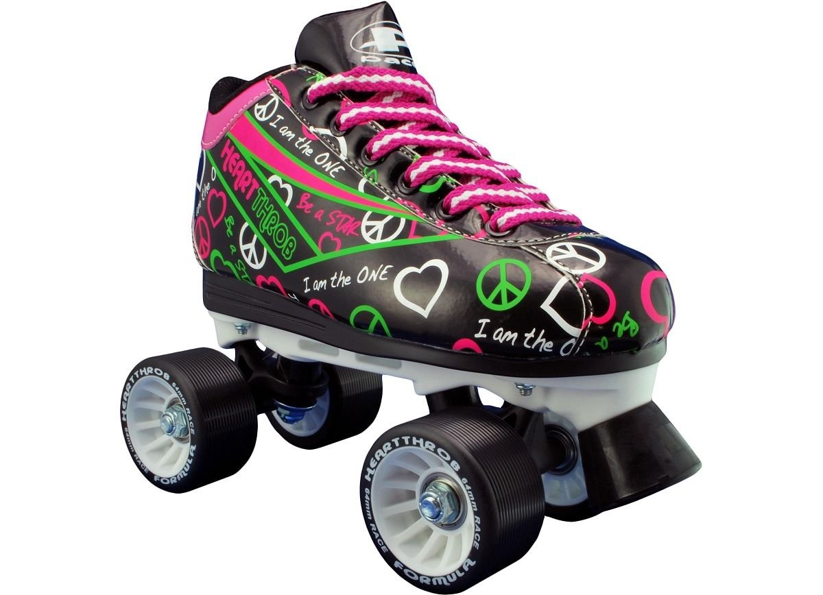 Roues De Patins En Ligne 110mm 85A - Lot De 6 Roues De Remplacement, Sans Roulements (Noir)