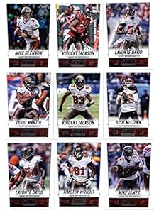 2014 Score Football Card Veterans Team Set - Tampa Bay Buccaneers (9 Cards)