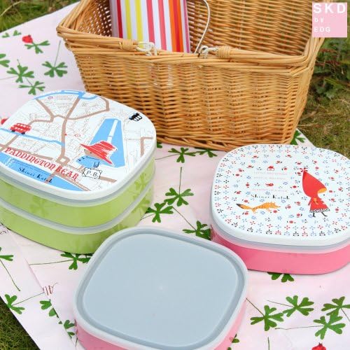 Shinzi Katoh Design Double Layer Big Size Ojyu Bento Box Tittie Red Hood