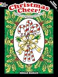 Christmas Cheer! Stained Glass Coloring Book (Holiday Stained Glass Coloring Book)